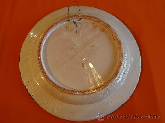 Antig&uuml;edades: PLATO DE CERAMICA DE GRANADA , - Foto 2