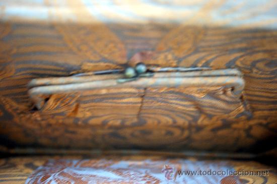 Antig&uuml;edades: CARTERA EN PIEL BORDADA - Pp. S.XX - Foto 10