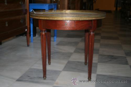 Antig&uuml;edades: MESITA LUIS XVI,NOGAL REF.2233 - Foto 2