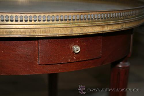 Antig&uuml;edades: MESITA LUIS XVI,NOGAL REF.2233 - Foto 4