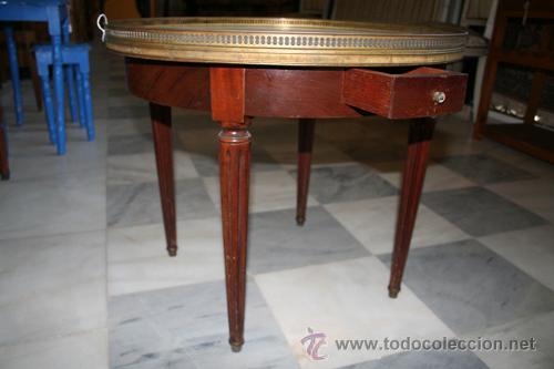 Antig&uuml;edades: MESITA LUIS XVI,NOGAL REF.2233 - Foto 5