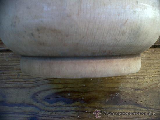 Antig&uuml;edades: BONITO MORTERO DE MADERA. - Foto 4