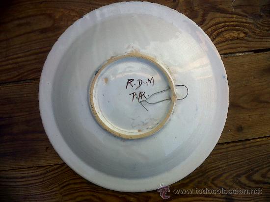 Antig&uuml;edades: PRECIOSO PLATO - Foto 2