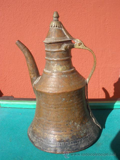Antig&uuml;edades: GRAN ACEITERA DE COBRE ANTIGUO - Foto 3