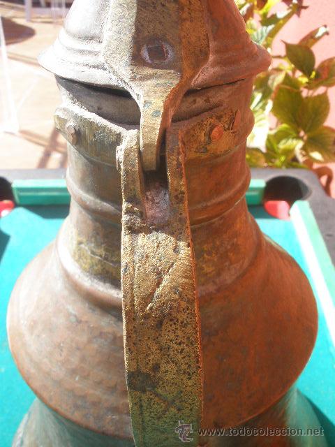 Antig&uuml;edades: GRAN ACEITERA DE COBRE ANTIGUO - Foto 4