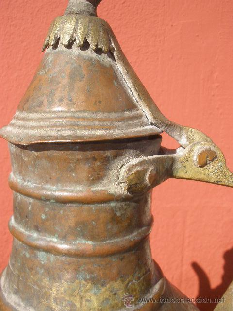 Antig&uuml;edades: GRAN ACEITERA DE COBRE ANTIGUO - Foto 5
