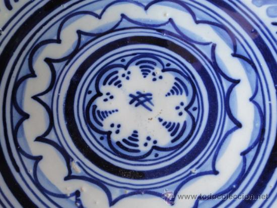 Antig&uuml;edades: DECORATIVO LEBRILLO DE TALAVERA. - Foto 3