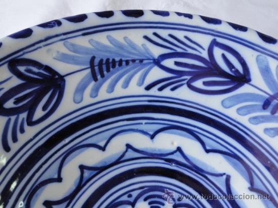 Antig&uuml;edades: DECORATIVO LEBRILLO DE TALAVERA. - Foto 4