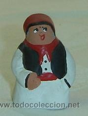 Antiquit&eacute;s: FIGURA ABUELITO DE IBIZA-TERRACOTTA PINTADA-medidas 5*4*4 cms.
