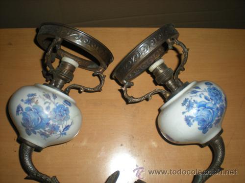 Antig&uuml;edades: APLIQUES CERAMICA - Foto 2