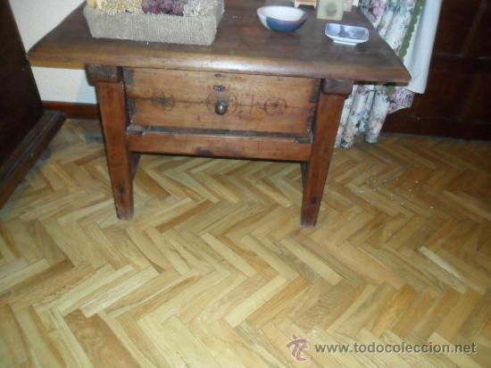 Antig&uuml;edades: MESA TOCINERA CASTELLANA SIGLO XIX - Foto 4