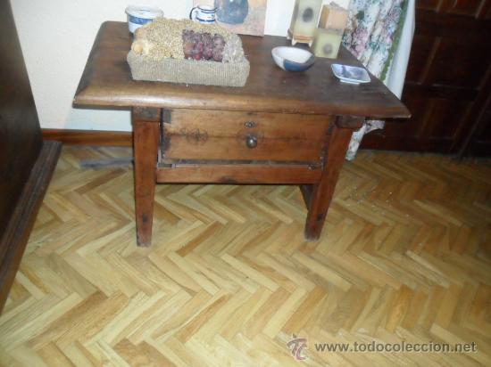 Antig&uuml;edades: MESA TOCINERA CASTELLANA SIGLO XIX - Foto 5