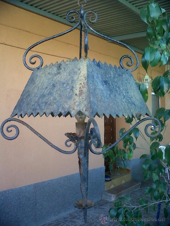 Antig&uuml;edades: FAROL DE FORJA. - Foto 4