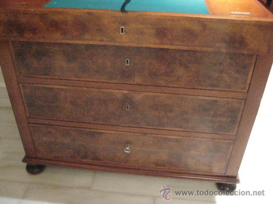 Antig&uuml;edades: Escritorio Biedermeier - Foto 3
