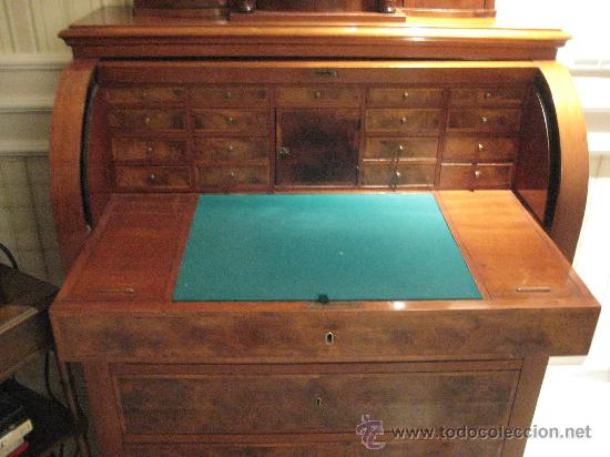 Antig&uuml;edades: Escritorio Biedermeier - Foto 9