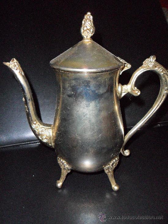 Antig&uuml;edades: CAFETERA tetera ANTIGUA DE METAL - Foto 1