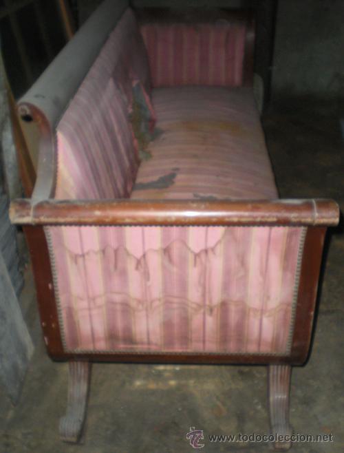 Antig&uuml;edades: SOFA IMPERIO - Foto 3