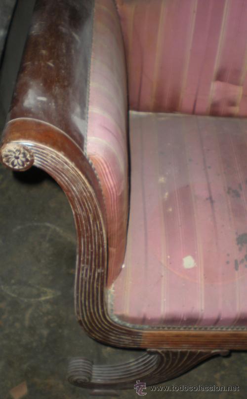 Antig&uuml;edades: SOFA IMPERIO - Foto 4