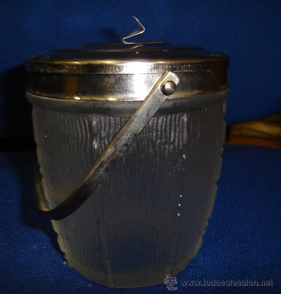 Antig&uuml;edades: AZUCARERO CRISTAL Y METAL - Foto 1