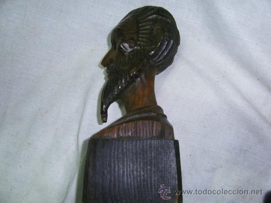 Antiques: DON QUIJOTE TALLA EN MADERA