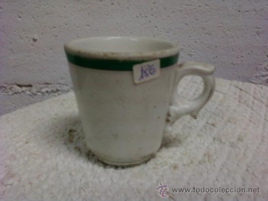 Antig&uuml;edades: TAZA O POCILLO  CON ASA ,CHOCOLATE - Foto 1