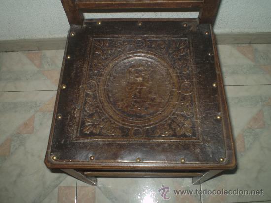 Antig&uuml;edades: SILLA  S XIX ESTILO RENACIMIENTO - Foto 3