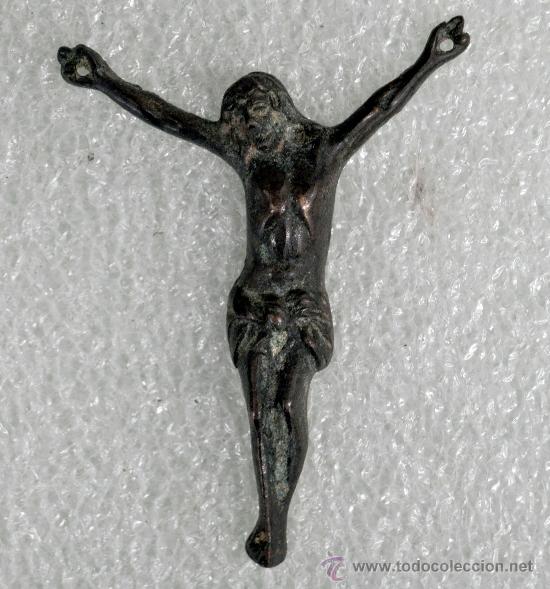 Antig&uuml;edades: CRISTO EN BRONCE S. XVIII - Foto 1
