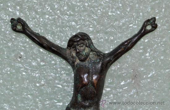 Antig&uuml;edades: CRISTO EN BRONCE S. XVIII - Foto 2