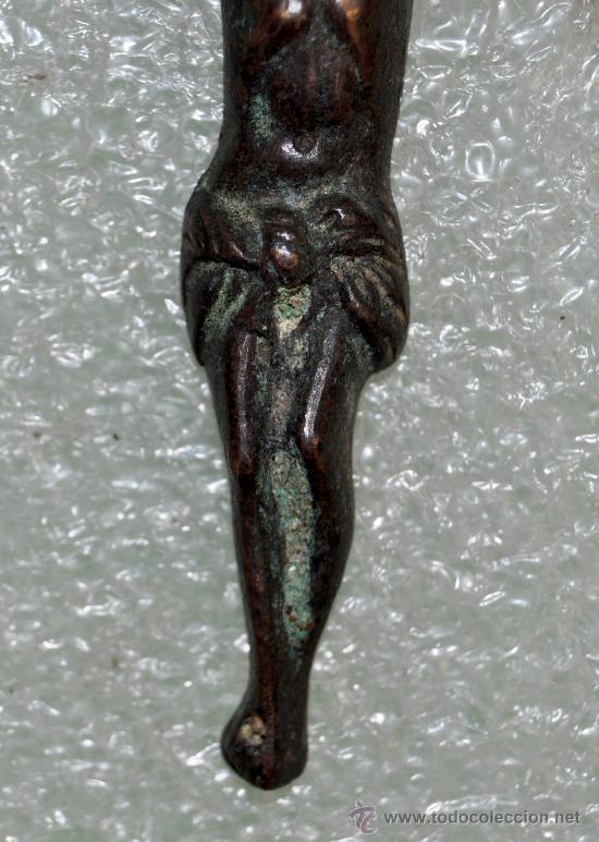 Antig&uuml;edades: CRISTO EN BRONCE S. XVIII - Foto 3