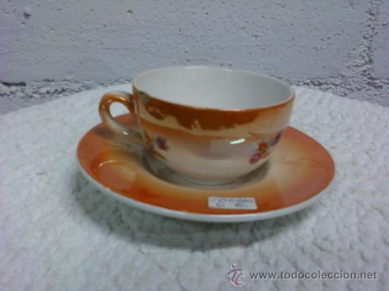 Antig&uuml;edades: PLATO Y TAZA O POCILLO. DE CAF&Eacute; - Foto 1
