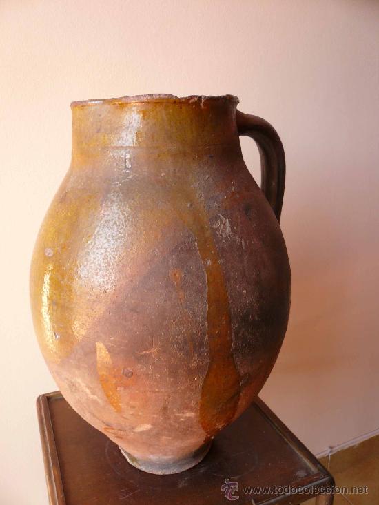 Antig&uuml;edades: JARRA O MEDIDA EN CERAMICA - Foto 1