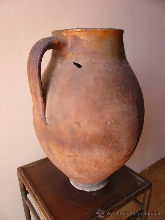 Antig&uuml;edades: JARRA O MEDIDA EN CERAMICA - Foto 2