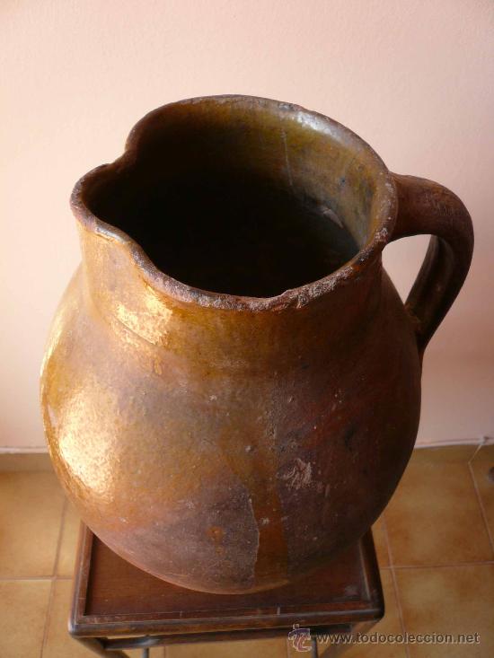 Antig&uuml;edades: JARRA O MEDIDA EN CERAMICA - Foto 3