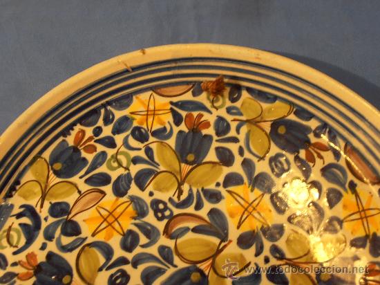 Antig&uuml;edades: GRAN PLATO DE 32 CM, MUY ANTIGUO - Foto 3