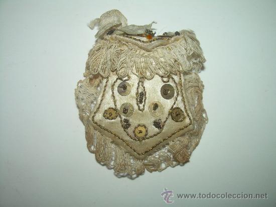 Antig&uuml;edades: ANTIGUO ESCAPULARIO DE TELA. - Foto 3