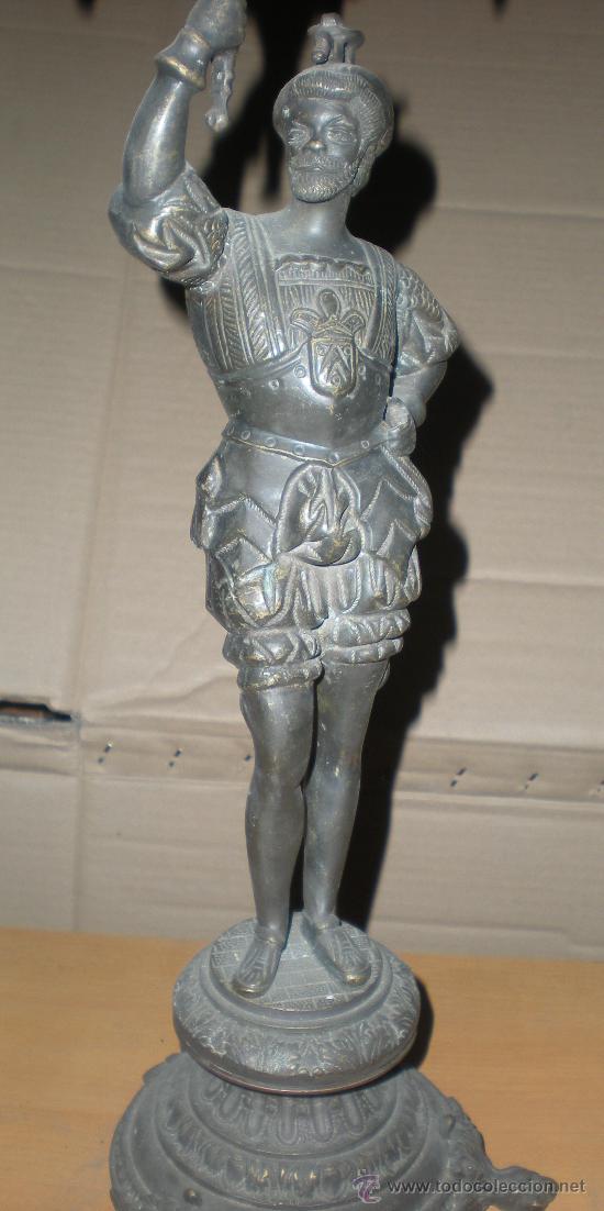 Antig&uuml;edades: CANDELABROS PAREJA DE 5 BRAZOS - Foto 2