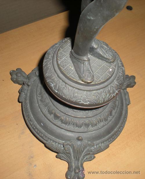 Antig&uuml;edades: CANDELABROS PAREJA DE 5 BRAZOS - Foto 8