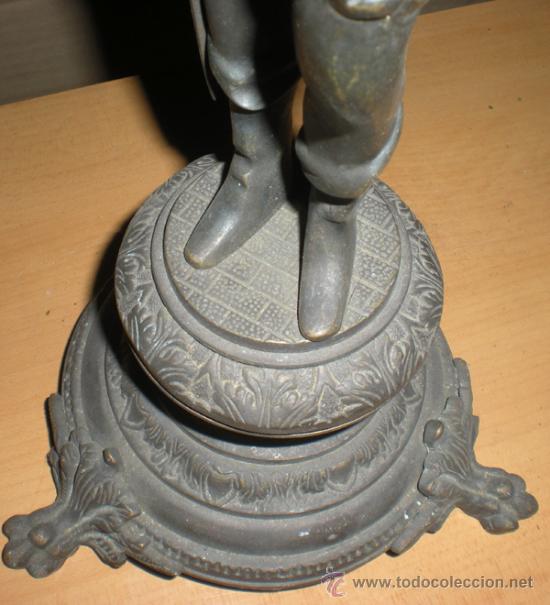 Antig&uuml;edades: CANDELABROS PAREJA DE 5 BRAZOS - Foto 9