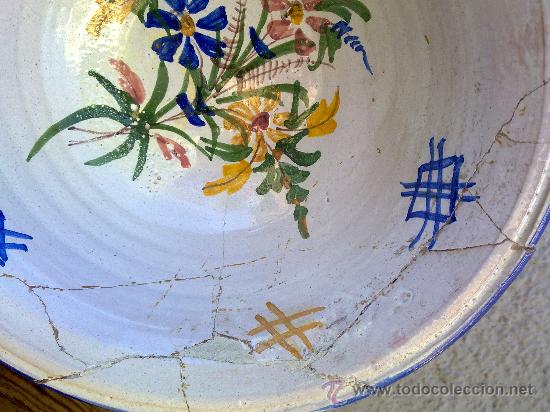 Antig&uuml;edades: ANTIGUA FUENTO O PLATO DE MANISES - Foto 3