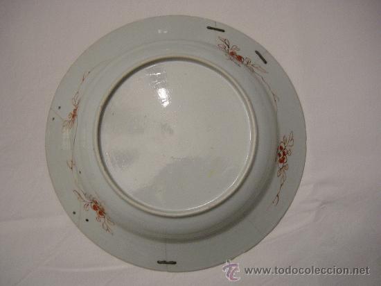 Antig&uuml;edades: R01 - Plato compania Indias con defeto - Foto 3