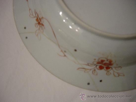 Antig&uuml;edades: R01 - Plato compania Indias con defeto - Foto 4