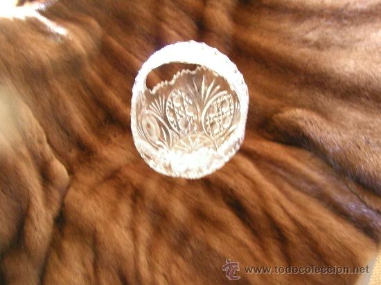 Antig&uuml;edades: .CESTITA DE CRISTAL TALLADO - Foto 3