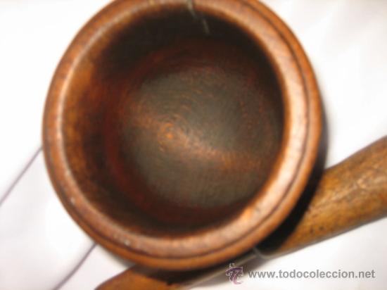 Antig&uuml;edades: ANTIGUO MORTERO DE MADERA - Foto 4