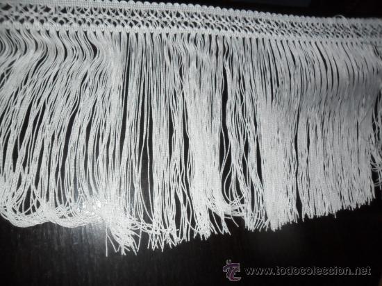 Antig&uuml;edades: FLECOS DE SEDA BLANCOS ANTIGUOS - Foto 3