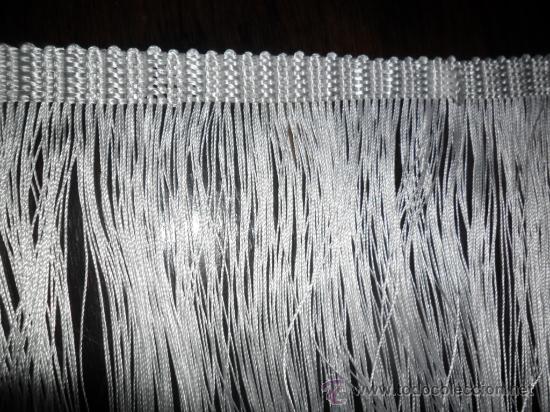 Antig&uuml;edades: FLECOS DE SEDA BLANCOS ANTIGUOS - Foto 3