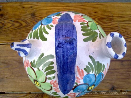 Antig&uuml;edades: PRECIOSA CANTARA PINTADA A MANO. - Foto 3