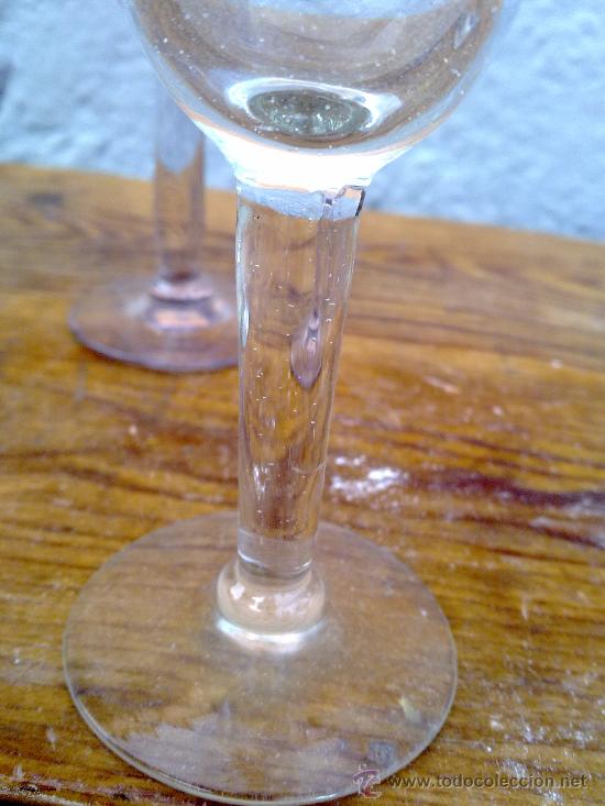 Antig&uuml;edades: ANTIGUAS Y PRECIOSAS 4 COPAS TALLADAS - Foto 4