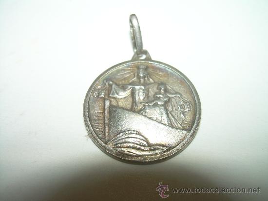 Antig&uuml;edades: ANTIGUA MEDALLA DE PLATA. - Foto 1