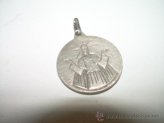 Antig&uuml;edades: ANTIGUA MEDALLA DE PLATA. - Foto 2