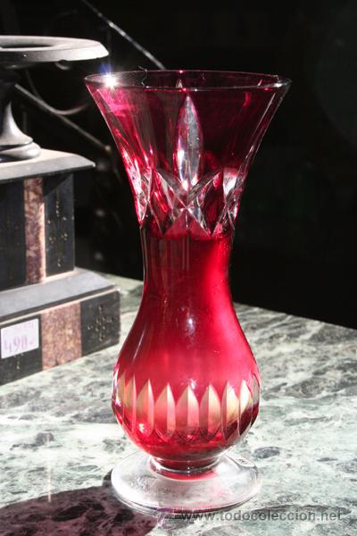 Antig&uuml;edades: FLORERO CRISTAL DE FRERES REF.4973 - Foto 1